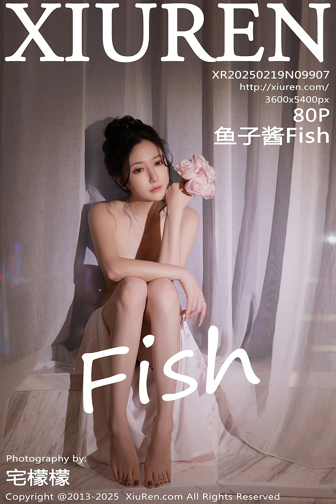 [XIUREN秀人网] 2025.02.19 NO.9907 鱼子酱Fish [80P-848MB]
